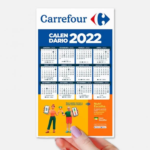 Super Ímã com Calendário