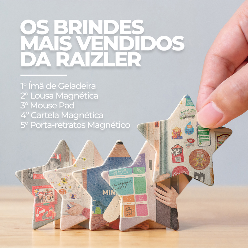 Brindes personalizados mais vendidos