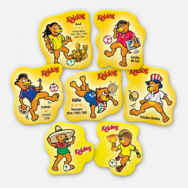 Ímã de Geladeira Personalizado Copa do Mundo