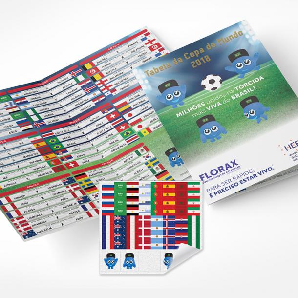 Tabela da Copa do Mundo Personalizada