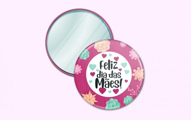 Espelho de Bolsa Dia das Mães