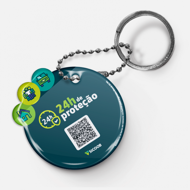 Chaveiro Resinado Personalizado