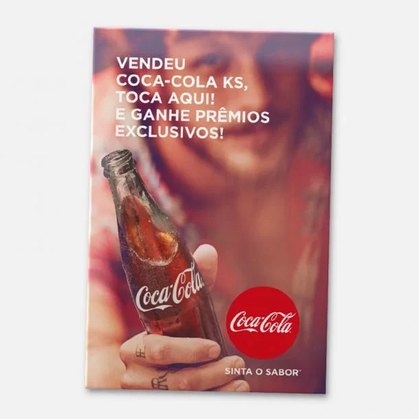 Super Ímã Coca-cola 9x15 cm