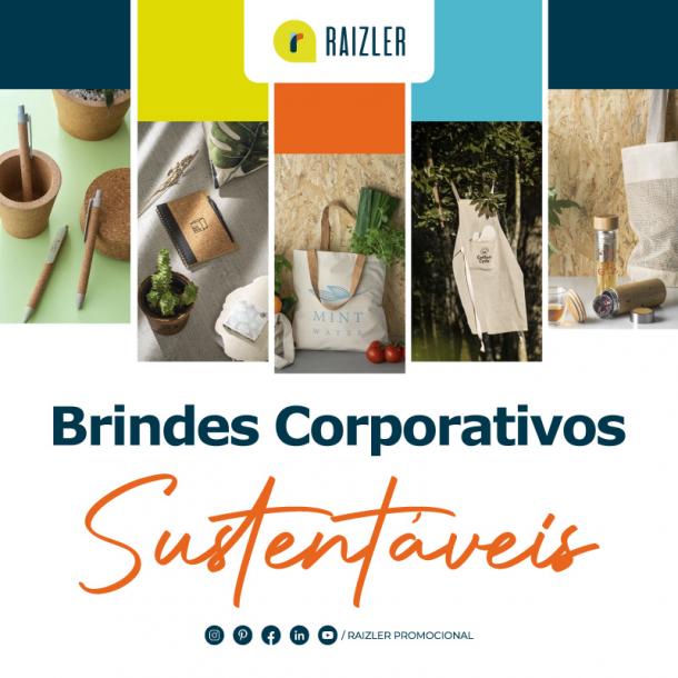 Mini Catálogo Brindes Corporativos Raizler Sustentáveis | banner