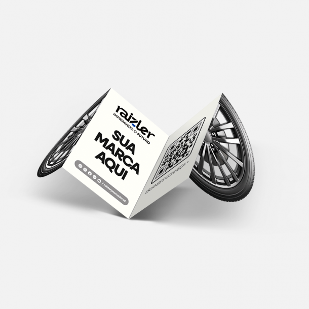 Folder Criativo - Cartão de Retrovisor 